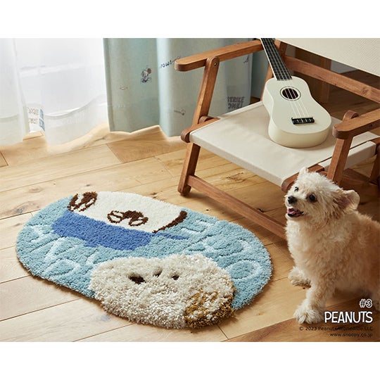 「アンディ&オラフマット」ラグ・マット 45cm×70cm ｜#3 ブルー