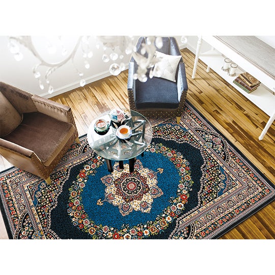 「パニーナ」ラグ・マット 60cm×90cm ｜(00)BL